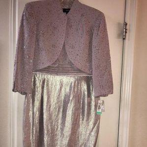 Rose gold dress